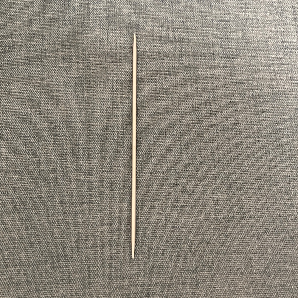 Silver Knitting Needle